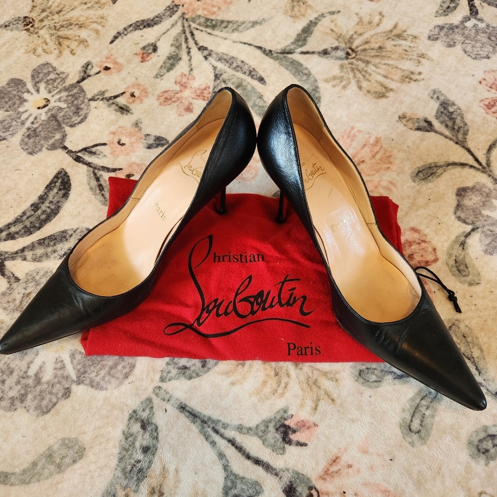 Christian Louboutin Black Women's Heels